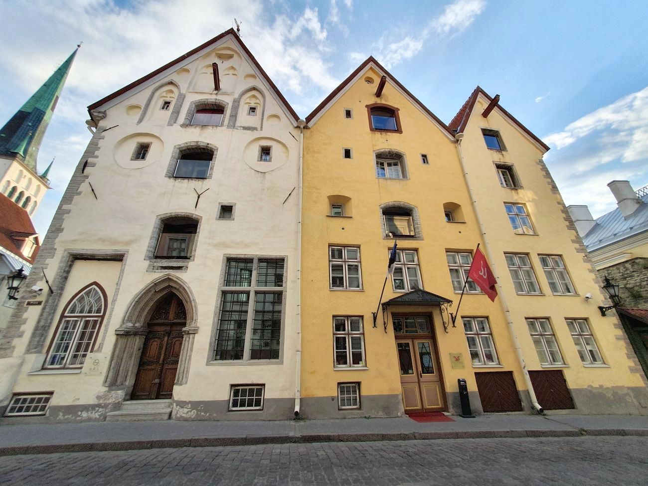 The Three Sisters is well known boutique luxury hotel in Tallinn Old Town