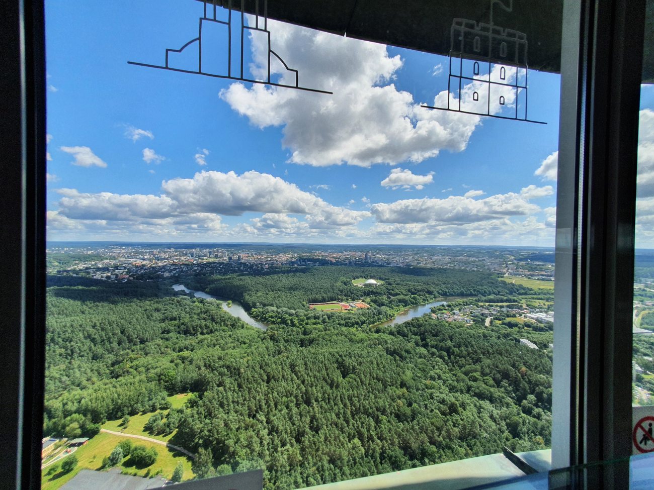 looking-out-from-tv-tower-vilnius